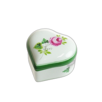 Direct mail from Japan HEREND VRH Vienna rose heart-shaped box 6112 box