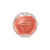 CANMAKE Ida Monochrome Fantasy Mousse Rouge Lip and Cheek Dual-use Blush Cream Japanese Pearlescent Brown Rose