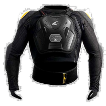 (Japan Direct Mail) KOMINE Motorcycle Clip Hooded Jacket Black Texture CE2 Grade Safety Texture Comfort M