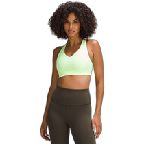 Mode quotidienne course à pied Lululemon Envital medium B C cup bra Faded Zap 12