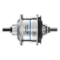 (Direct mail from Japan) Bicycle internal shifting rear hub silver 32H shaft length 187mm ISGS705111BS