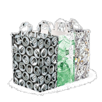 (Direct mail from Japan) ROOTOTE Daily necessities Trash cans and dust bins