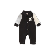 Japanese direct mail Japanese trend petit main MLB baseball jacket style jumpsuit
