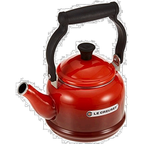 (Direct mail from Japan) Le Creuset Cool Color Kettle Kettle Demi Cherry Red Enamel Tank 1 1L Kitchen Home