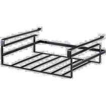 (Japan Direct Post) Yamasaki Industrial Kitchen Cabinet Under storage rack W15 5 × D26 × H9 5cm black 711