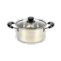 (Direct mail from Japan) Pearl Metal stainless steel double pot 18cm HB-6155
