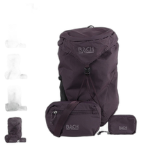 Japan direct mail BACH backpack waist bag wallet 3-piece set bag backpack men and women 20L ITSY BITS