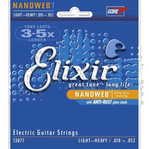 (Прямая рассылка из Японии) Струны для электрогитары Elixir NANOWEB 010-052#12077
