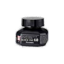 (Japan Direct Mail) Wu Zhu Kuretake Comic Ink Black 60ml CNCE104-6