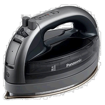 (Japan Direct Mail) Panasonic Iron Without Rope Steam Double Head Electric Iron Deep Grey NI-WL707-H