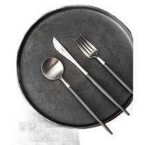 Japan direct mail Cutipol Goan tableware 3-piece set dessert spoon fork knife with gift box 3-piece fruit set