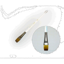 (JAPON DIRECT COURRIER) HOLBEIN PAINTBRUSH Peinture Ustensiles pour peinture à laquarelle stylo 500H pinceau plat 6