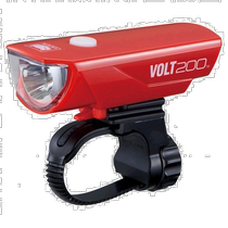 Cat Eye LED headlights VOLT200 USB Charging Red Bicycle