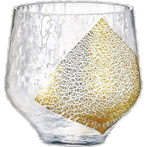 Japan direct mail Oriental Sasaki Edo Glass Yachiyo Kiln traditional craft glass wine set