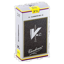 (Direct mail from Japan) Vandoren Bb key clarinet reed V12 Hardness: 3-1 2 10 pieces