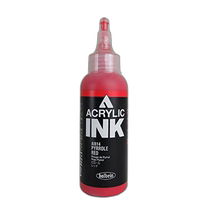 (Direct mail from Japan) Holbein Liquid Acrylic Pigment Ink 100ml A Series Red A