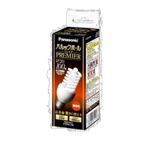 (Direct mail from Japan) Panasonic Panasonic spiral bulb D25 shape warm light 100 type interface diameter 26m