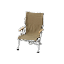 Japan Direct Mail SNOW PEAK Snowpeak Outdoor Camping Short Chair Brown LV-091BR