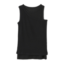 Japan direct mail JEANASIS womens layered sleeveless top 141529