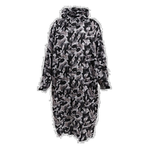 Nichichao running errands Puma PUMA unisex adult camouflage poncho LLL PBU34PC LLL ＬＬＬ