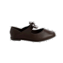 Self-operated｜Vivian womens casual shoes brown bow comfortable flat bottom wear-resistant non-slip womens shoes