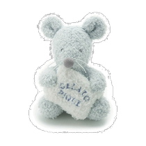 Japan Direct Mail Gelato Pique Childrens Cute Mouse Styling Rocking Bell Soft Material Cozy Face