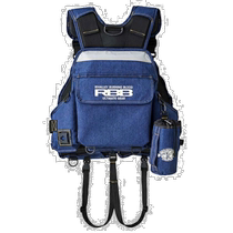 Japan direct mail Soshin life jacket RBB compact game vest navy blue denim 7610