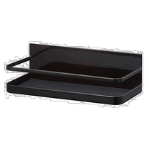 (Direct mail from Japan) Yamazaki Seasoning Rack Black W24 5×D11×H8 5cm 2523