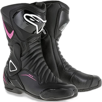 (Direct mail from Japan) alpinestars motorcycle boots Stella SMX6 black pink white