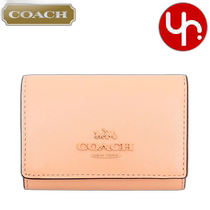 Japan direct mail COACH wallet tri-fold wallet FCP260 CP260 faded blush special refined small