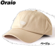 Japanese direct mail Cap Oraio baseball cap beige