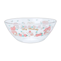 (Direct mail from Japan) Sanrio Glass Bowl Magical Melody (Brunch Time)
