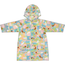 (Direct mail from Japan) Skater Childrens Raincoat Moomin Cartoon 110-125cm RACO1N