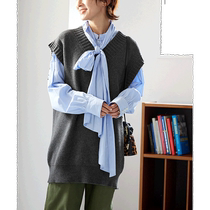 Japan direct mail JOURNAL STANDARD relume womens elastic cotton blended knitted vest 23080