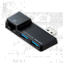 (Direct mail from Japan) SANWA SUPPLY Surface dedicated hub USB3 0 black
