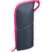 (Direct mail from Japan) KOKUYO pencil case NEO CRITZ large size dark gray x pink
