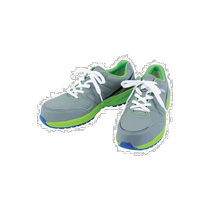 Japanese direct mail TRUSCO ultra-light safety shoes T-Lightop 26 0cm gray