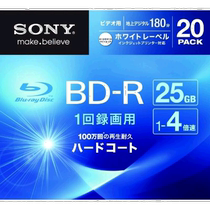 Sony video BD-R one-time burning disc single side 1 layer 25GB 4X speed 5