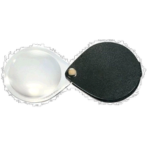 (Direct mail from Japan) ESCHENBACH hand-held magnifying glass round 3 5 times black made in Germany