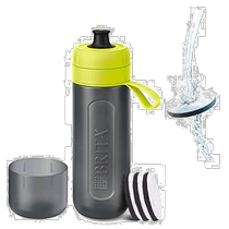 (Direct mail from Japan) Brita portable water purification kettle 600ml with 3 filters lime