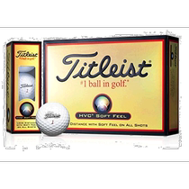 (日本直邮)TITLEIST 高尔夫球 HVC SOFT　FEEL 款 白色