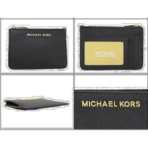 Self-operated｜MICHAEL KORS wallet 35F7GTVU1L Jet suit travel small top zipper ID