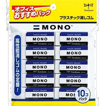 (Japan Direct mail) Tombow dragonfly MONO series rubber rubs 10 pieces of PE01 JCA-061