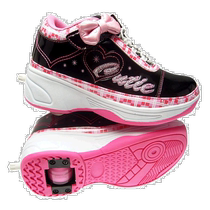 (Japan Direct Mail) RANGS JAPAN Popp with pulley popular sneaker black 21cm