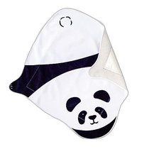 Japan direct mail (Japan direct mail) Alphax lunch hand towel cold and warm multi-functional panda 40×40cm