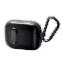 (Direct mail from Japan) ELECOM AirPods Pro headphone protective case with carabiner charging compatible