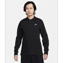 Direct mail from Japan Nike Unisex long-sleeved knitted Polo shirt Nike Club Comfortable and durable pure cotton material
