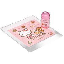 (Direct mail from Japan) Skedar Wet Towel with Antibacterial Box Hello Kitty Pattern 32×30 5cm OA5-A