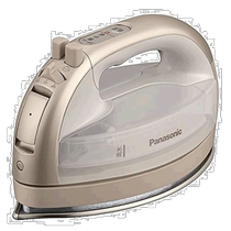 (Direct mail from Japan) Panasonic iron cordless steam double-head iron beige NI-WL706-C