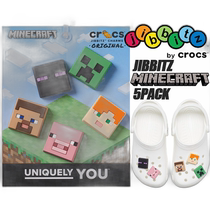 Japan direct mail Crocs shoes accessories Jibbitz Minecraft 5 Pack 10011273